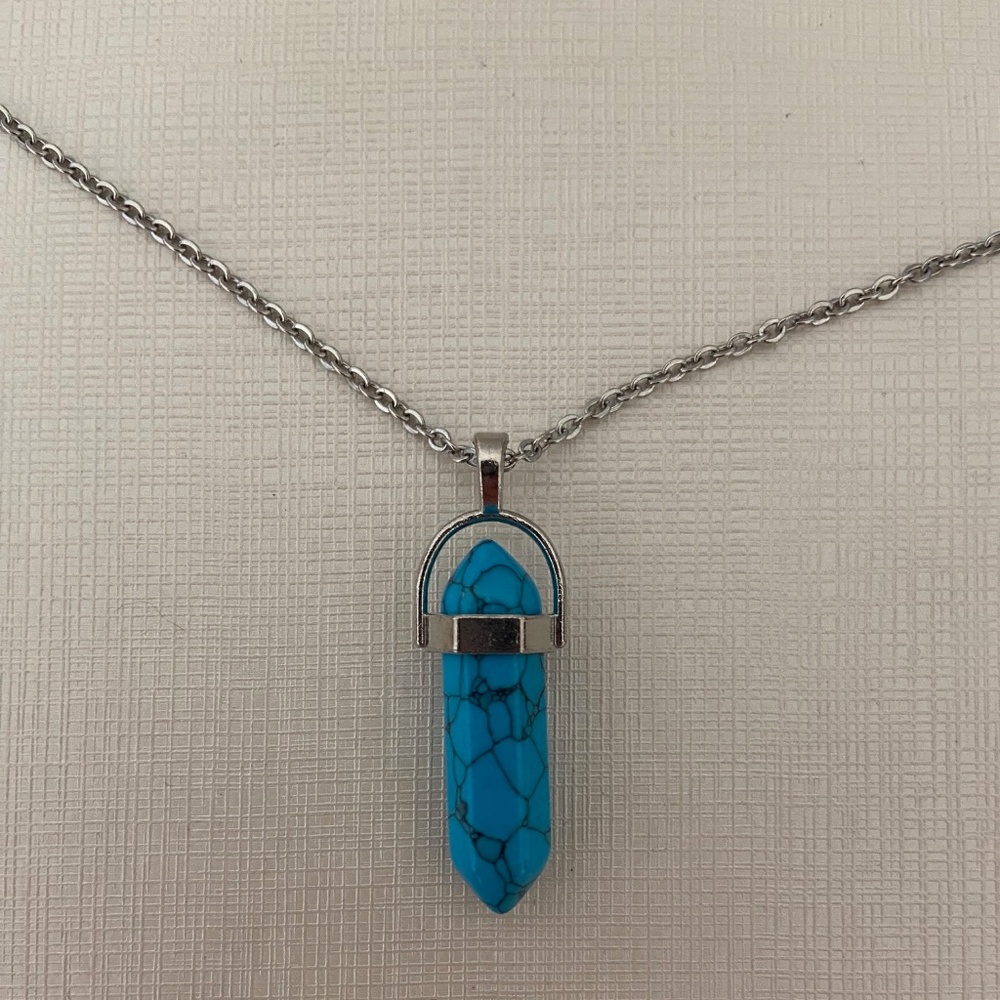 Turquoise and Silver Necklace